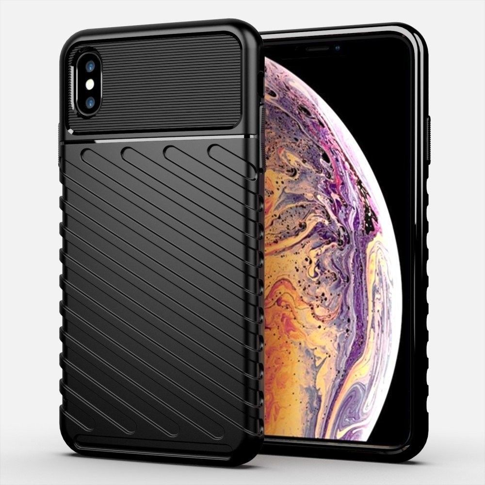 Etui IPHONE XS MAX Pancerne Thunder czarne 1