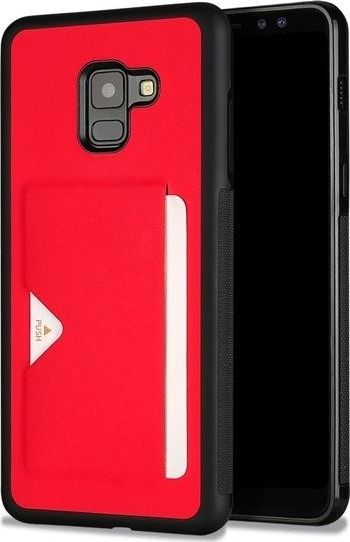 Dux Ducis Etui dux ducis pocard SAMSUNG A8+ 2018 czerwony 1