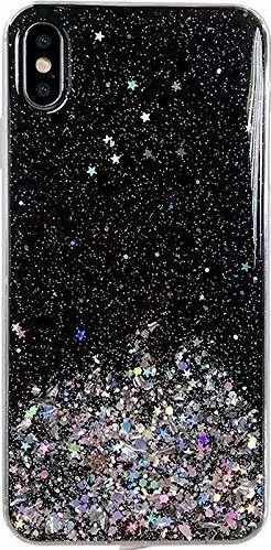 Wozinsky Wozinsky Star Glitter błyszczące etui pokrowiec z brokatem Samsung Galaxy A50 czarny 1