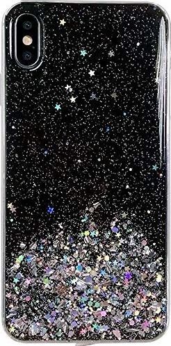 Wozinsky Star Glitter błyszczące etui pokrowiec z brokatem Samsung Galaxy A70 czarny (56767) 1