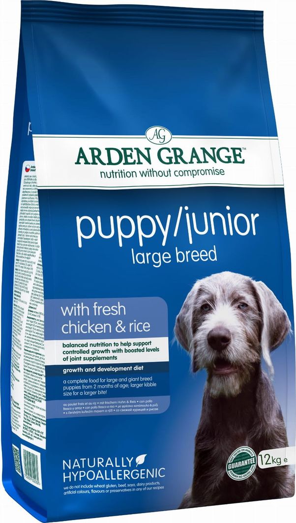 ARDEN GRANGE Arden Grange Puppy Junior Large Breed 2kg 1