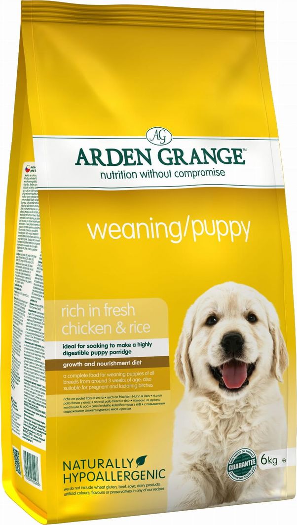 ARDEN GRANGE Arden Grange Weaning Puppy 6 kg 1
