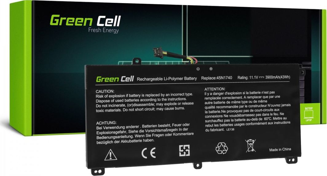 Bateria Green Cell Lenovo ThinkPad (LE138) 1