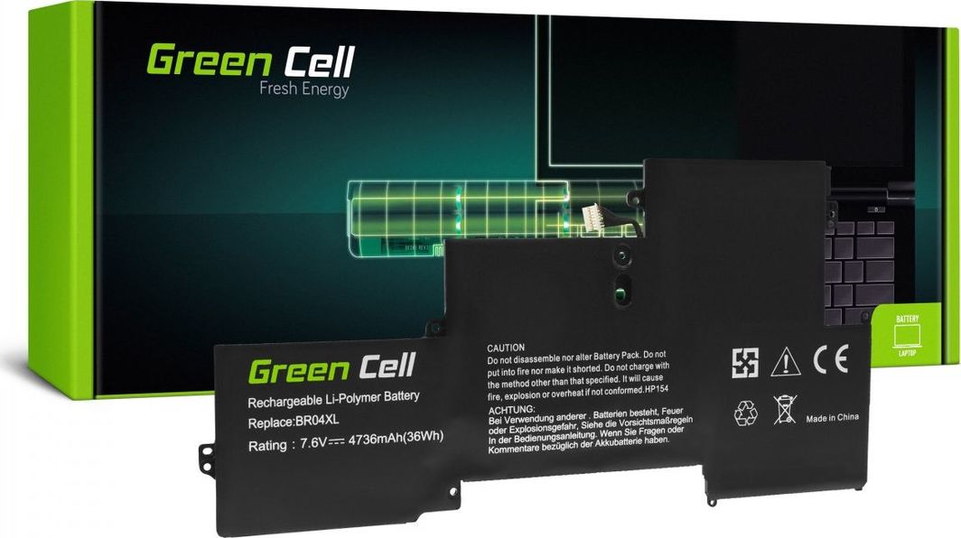 Bateria Green Cell BR04XL HP (HP154) 1