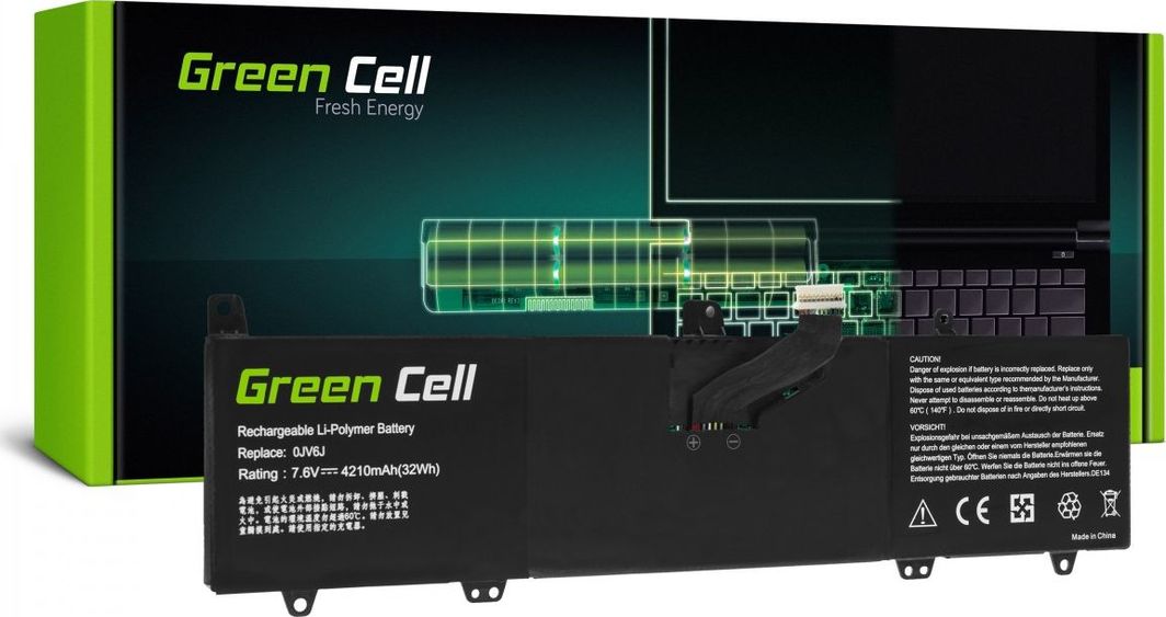 Bateria Green Cell 0JV6J Dell 1