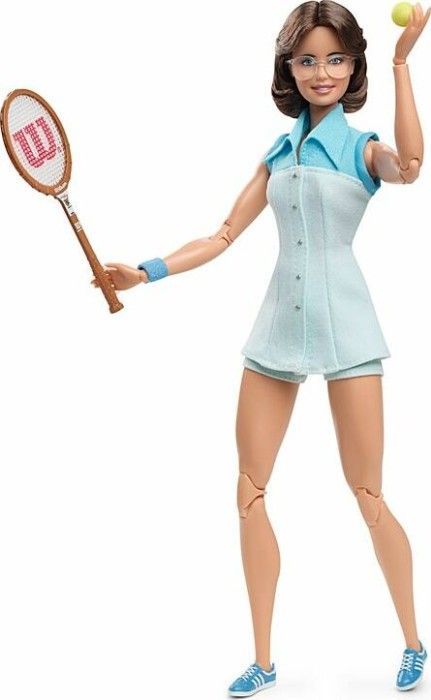 Lalka Barbie Mattel Barbie Signature Ins. Women Billie Jean GHT85 1