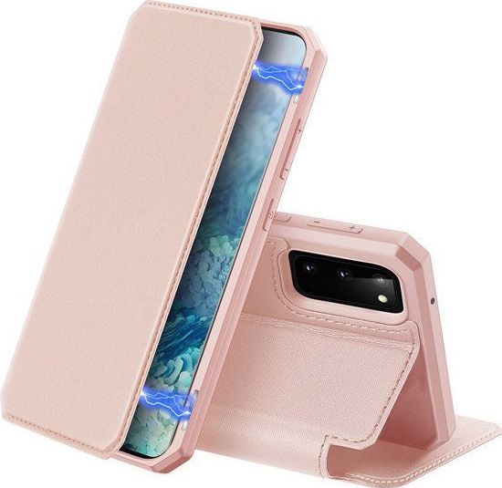 Dux Ducis DUX DUCIS Skin X kabura etui pokrowiec z klapką Samsung Galaxy S20 różowy 1