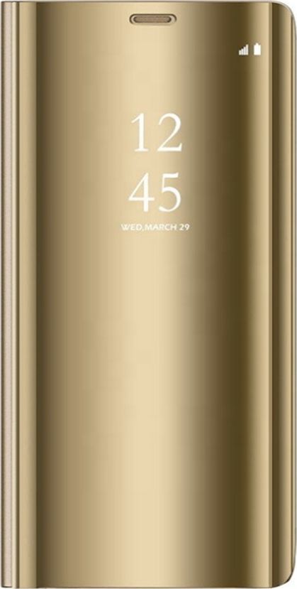 TelForceOne Pokrowiec Smart Clear View do Xiaomi Redmi Note 8 Pro złoty 1