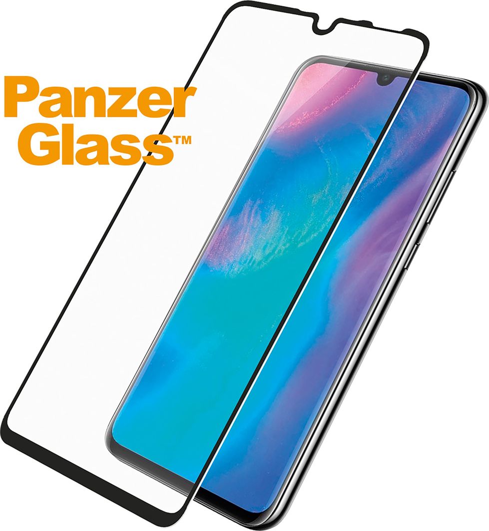 PanzerGlass Panzerglass screen protector, protective film (transparent / black, Huawei P30 Lite) 1