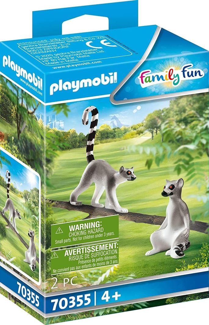 Playmobil Przygoda w ZOO - Lemury (70355) 1