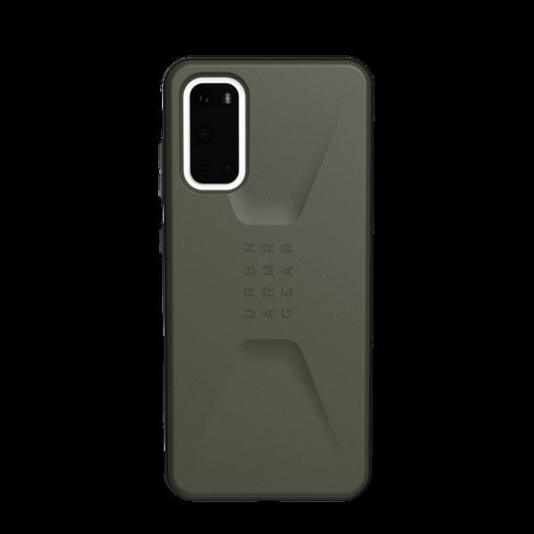 UAG Etui UAG Urban Armor Gear Civilian Samsung Galaxy S20+ Plus (olive drab) 1
