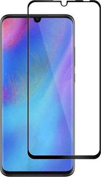 HS GLASS Szkło hartowane Home Screen Glass Huawei P30 Lite Full Cover Black 1