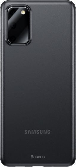 Baseus Półprzezroczyste, ultra cienkie etui Baseus Wing Case do Samsung Galaxy S20 (czarne) 1