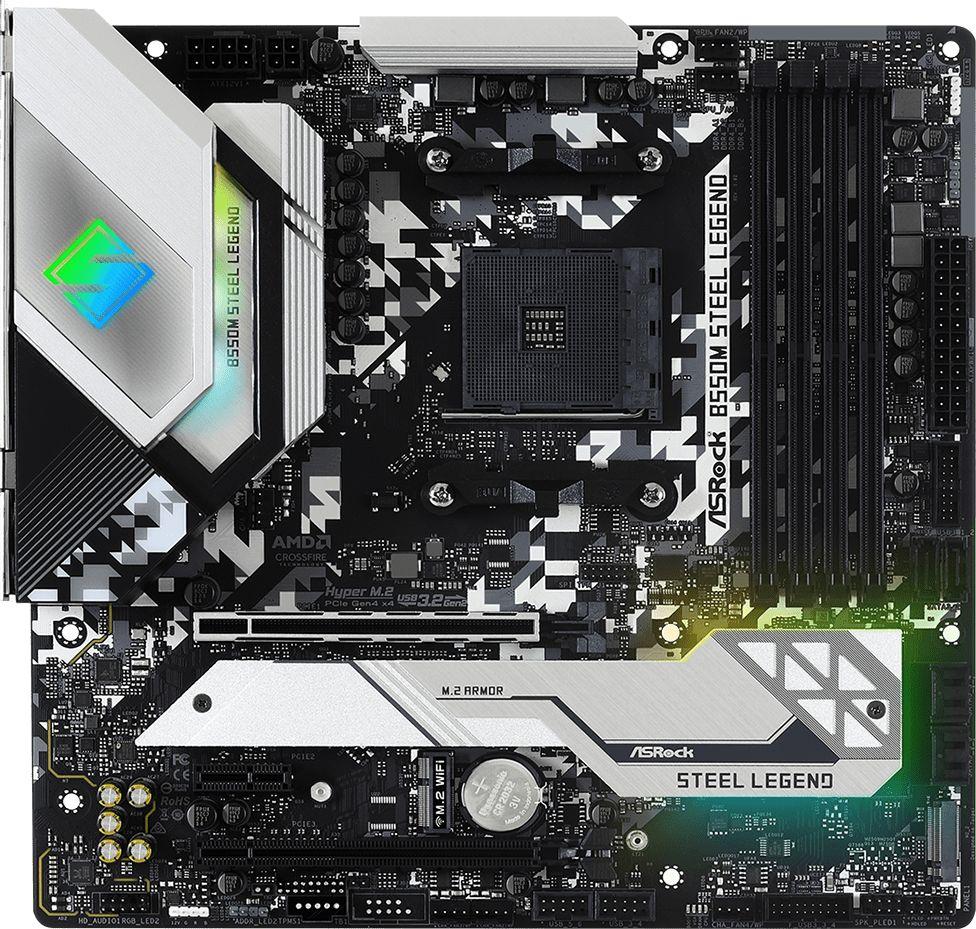 マザーボード B550M Steel Legend & Ryzen9 5950x ASRock > B550M Steel Legend