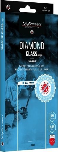 MyScreen Protector MS Glass BacteriaFREE iPhone XS Max /11 Pro Max czarny/black Full Glue 1