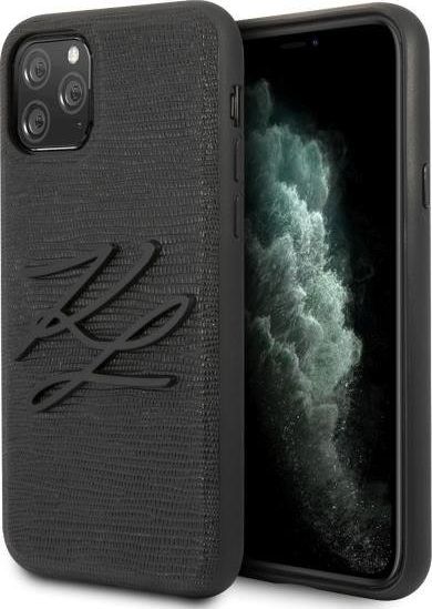 Karl Lagerfeld Karl Lagerfeld KLHCN58TJKBK iPhone 11 Pro hardcase czarny/black Lizard uniwersalny 1