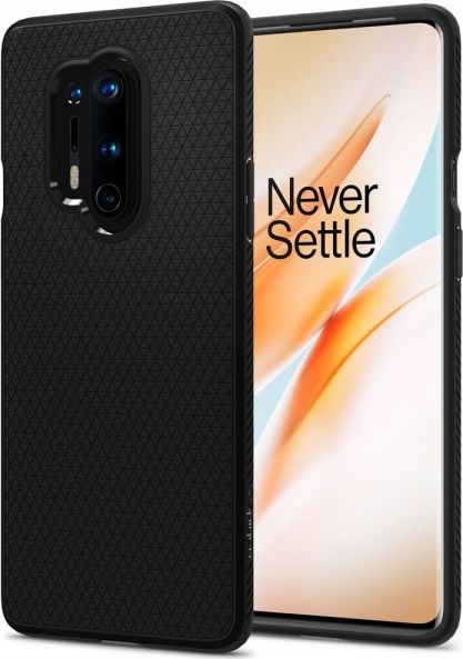 Spigen Spigen Liquid Air dla OnePlus 8 Pro Czarne (ACS00833) 1