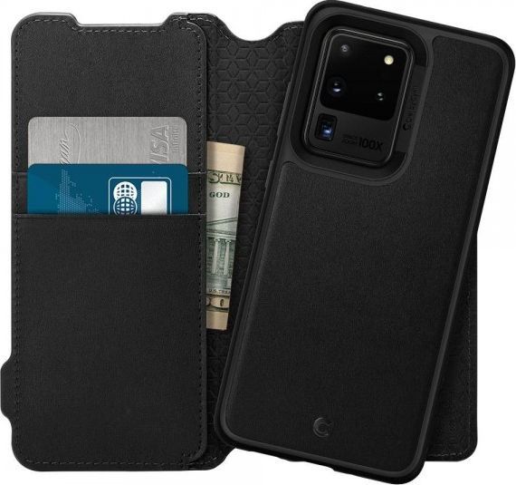 Spigen SPIGEN CIEL WALLET BRICK GALAXY S20 ULTRA BLACK 1