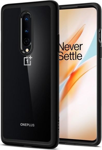 Spigen Ultra Hybrid dla OnePlus 8 Czarne (SPN1140BLK) 1