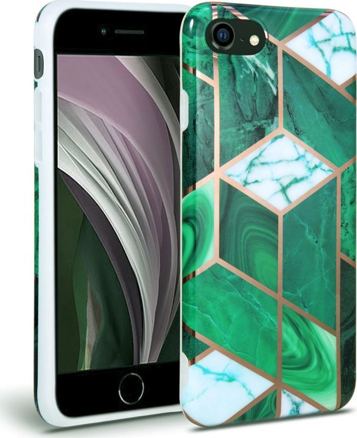 Tech-Protect TECH-PROTECT MARBLE IPHONE 7/8/SE 2020 GREEN 1