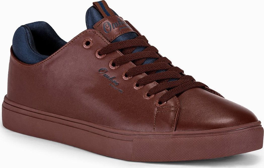 Ombre Półbuty męskie T333 - brązowe 44 1