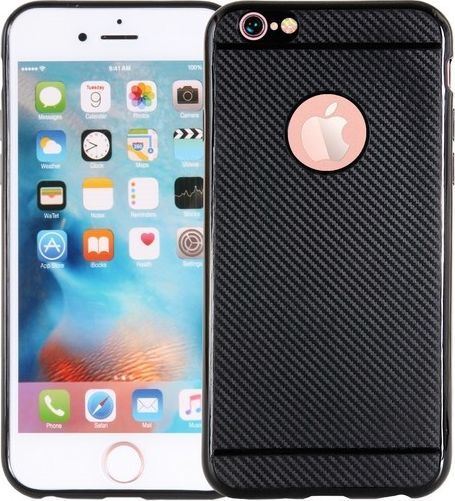 Etui Carbon Fiber iPhone 8 Plus czarny /black 1