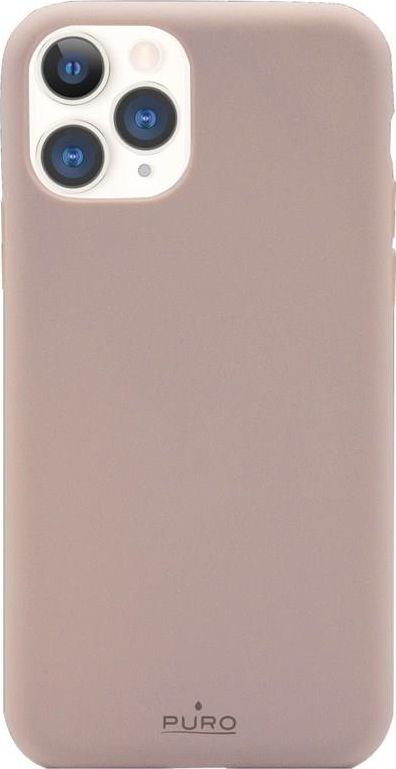 Puro PURO Green Compostable Eco-friendly Cover - Ekologiczne etui iPhone 11 Pro (piaskowy róż) 1