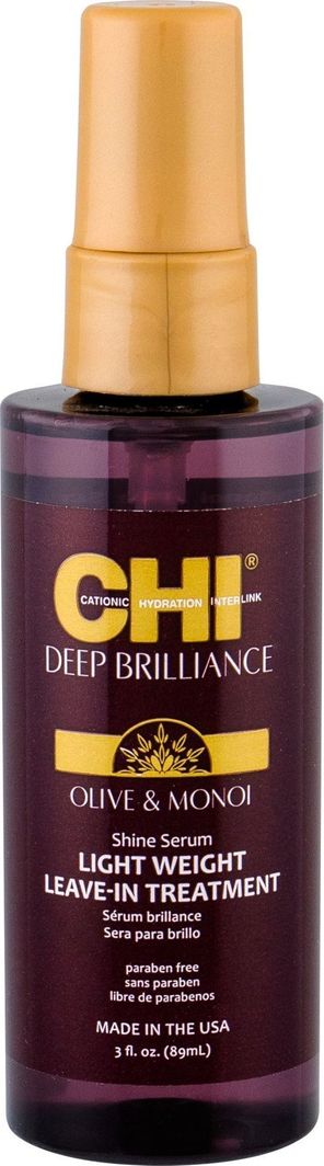 Chi Olive&Monoi Serum nabłyszczające do włosów 89ml 1