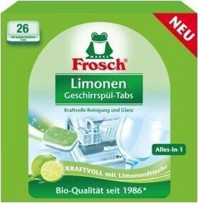 Frosch Tabletės indaplovėms su citrinos kvapu Frosch 26vnt 1