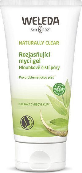 Weleda Rozjaśniający Żel do Mycia Cera Problematyczna Natura  Clear 100 ml 1