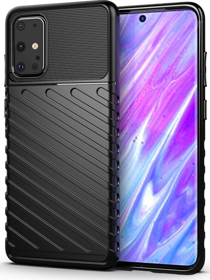 Etui SAMSUNG GALAXY S20+ PLUS Pancerne Thunder czarne 1