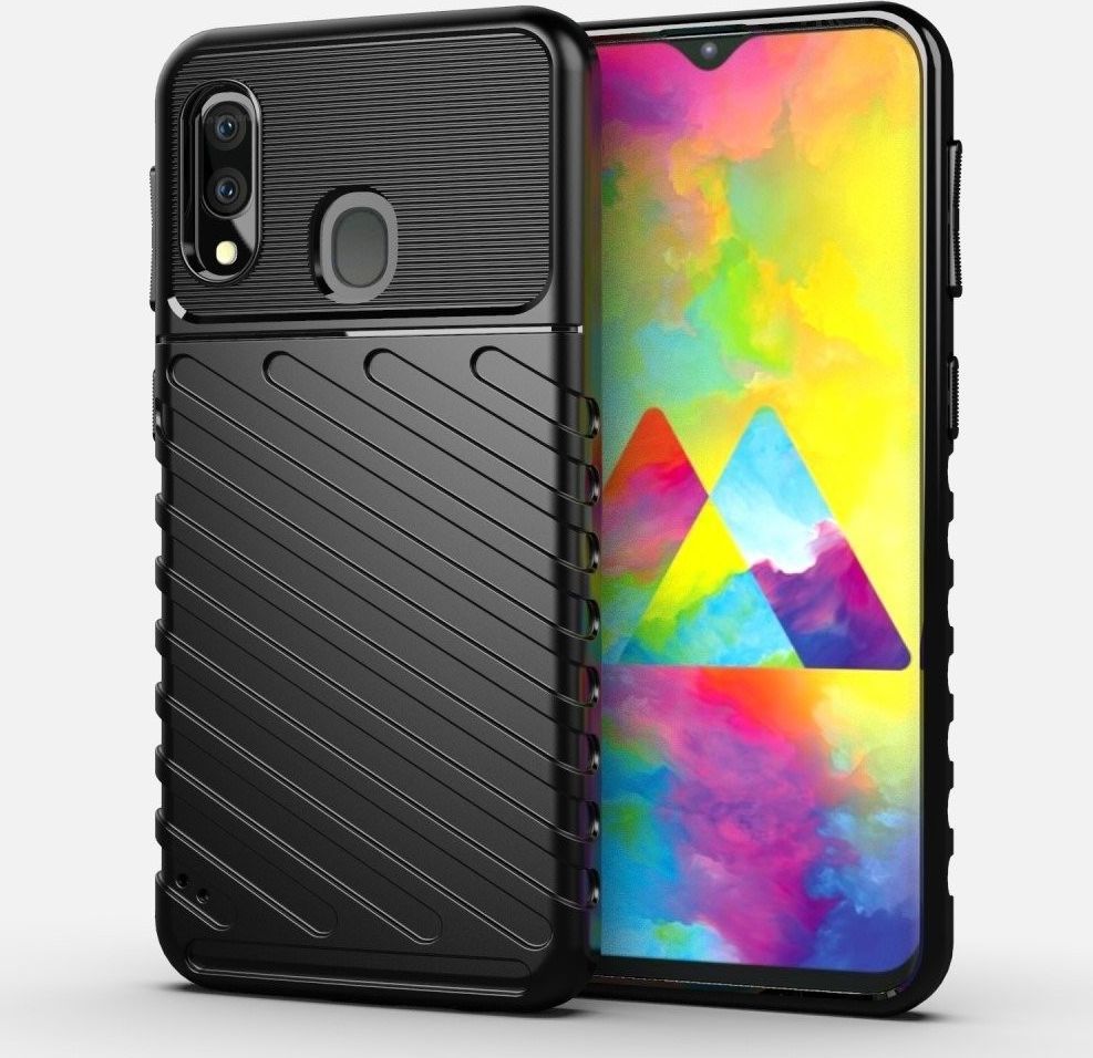 Etui XIAOMI REDMI NOTE 7 Pancerne Thunder czarne 1