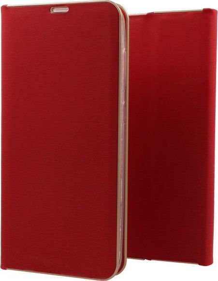 Etui SAMSUNG GALAXY A51 portfel z klapką skóra ekologiczna Flip Venus czerwone 1