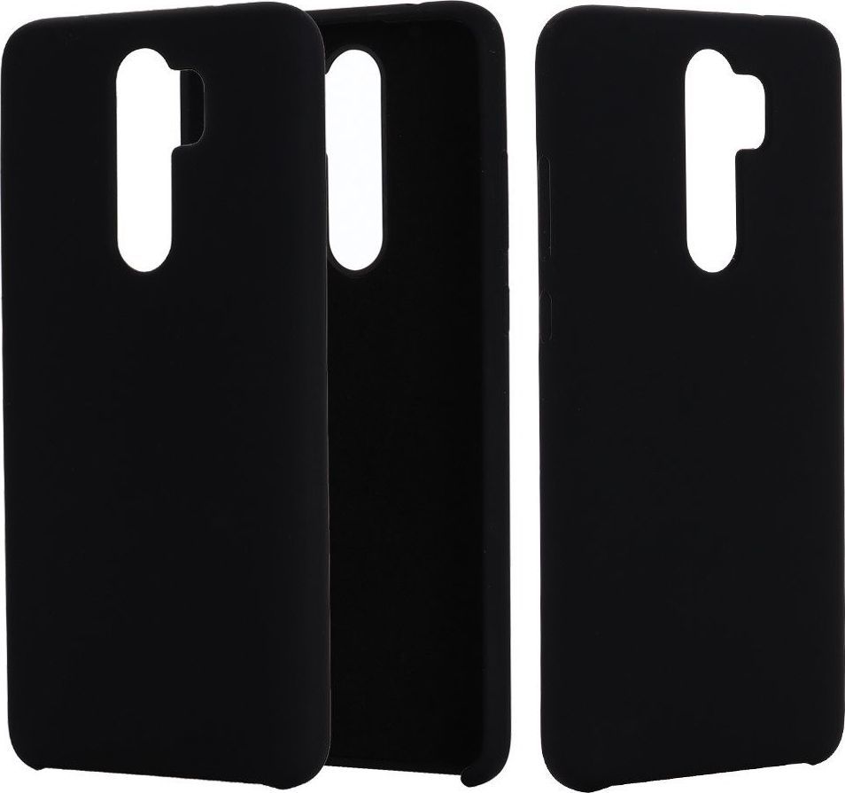 Etui XIAOMI REDMI 8A Silicone case elastyczne silikonowe czarne 1