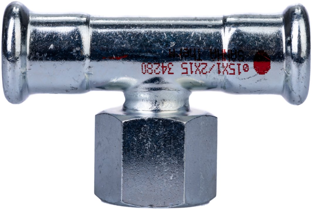 SANHA Trójnik przejściowy Therm C-Stahl z GW 35-1/2" (124130G3512) 1