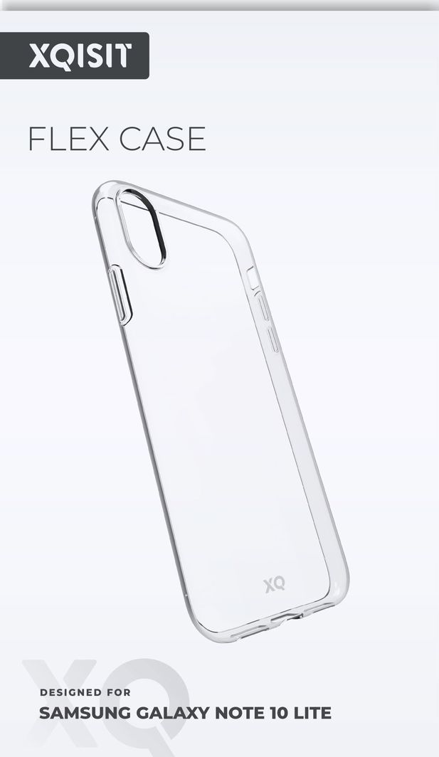 Xqisit XQISIT Flex case for Galaxy Note 10 Lite clear 1