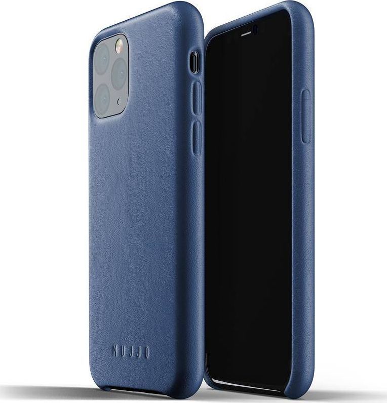 Mujjo Etui Mujjo Apple iPhone 11 Pro Full Leather Niebieski Case uniwersalny 1