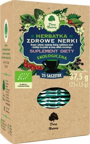 Dary Natury Herbatka Zdrowe Nerki Bio (25 x 1,5 g) - Dary Natury 1