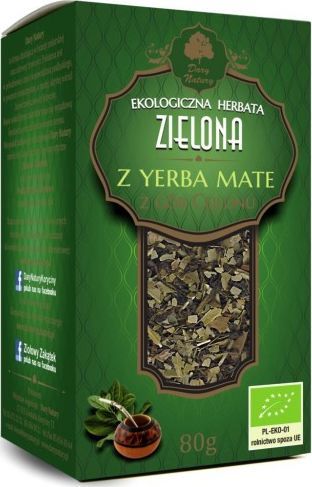 Dary Natury Herbata Zielona z Yerba Mate Bio 80 g - Dary Natury 1
