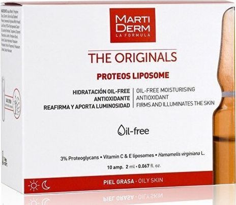 Martiderm Serum do twarzy - ampułki z witaminą C i E MartiDerm The Originals Proteos Liposome 10x2 ml 1