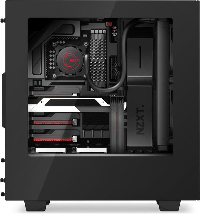 Obudowa Nzxt S340 - USB 3.0 - czarny z oknem (CA-S340W-B1) 2