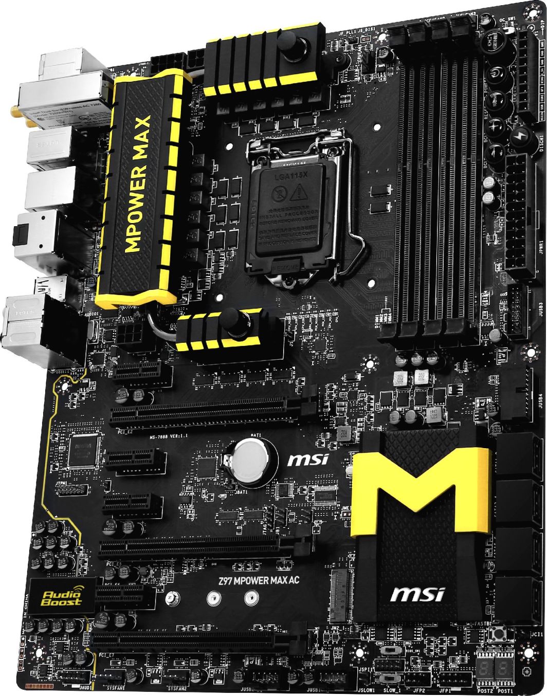 INTEL i7-4790K MSI Z97 MPOWER MAX AC セット MSI Z97 MPOWER MAX AC + Intel Core i7-4790K - Płyta główna