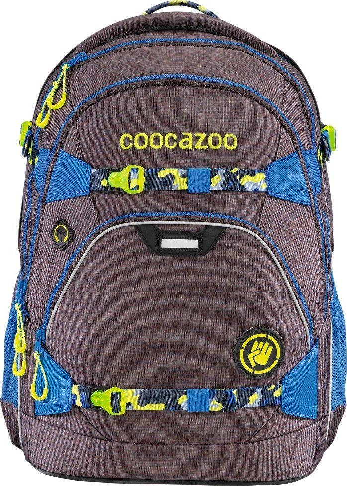 Coocazoo Plecak szkolny ScaleRale Mixed Melange 2020 Blue Camou 1