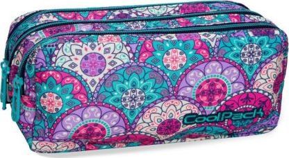 Piórnik Coolpack Coolpack trzykomorowa saszetka piÓrnik szkolny primus pastel orient 1