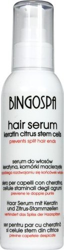 BingoSpa Serum odżywka do włosów - keratyna, komórki macierzyste cytrusów Bingospa 1
