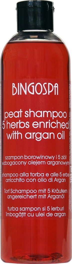 BingoSpa Szampon borowinowy i 5 ziół 300ml 1