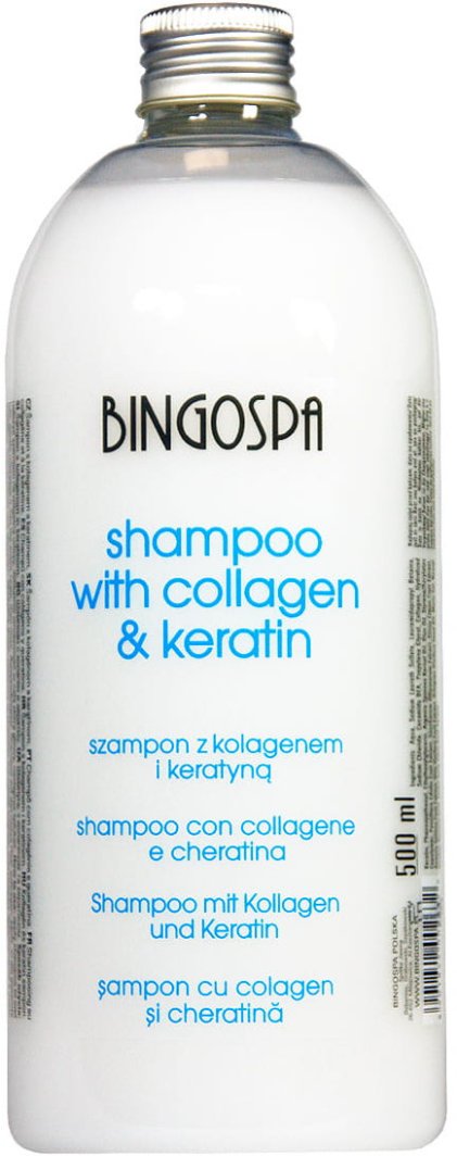 BingoSpa Szampon kolagenowy z keratyną 500ml 1