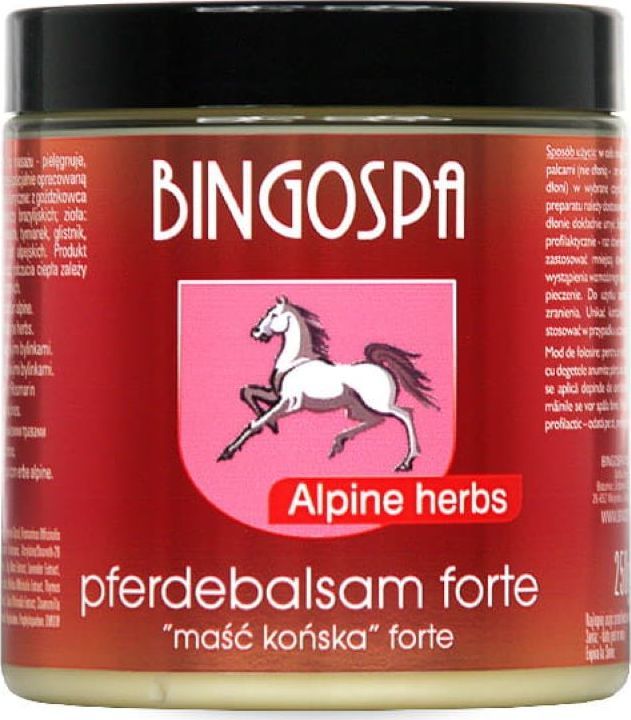 BingoSpa Balsam Forte z Alpejskim Ziołami BINGOSPA 1