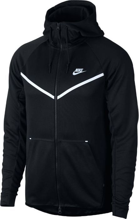 Nike Bluza m ska Nsw Tech Icon Windrunner Hoodie czarna r. XL AQ0823 010 Morele