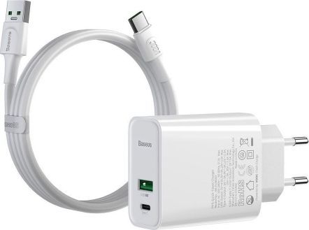 Ładowarka Baseus Speed PPS 1x USB-A 1x USB-C 5 A (baseus_20200703140950) 1